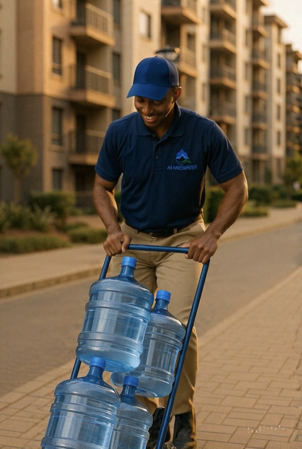 Minneswater Delivery Person